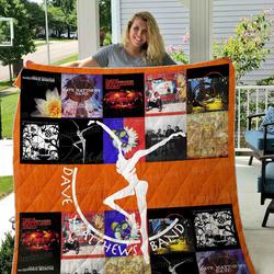Dave Matthews Band Quilt Blanket 02 and Home Decor