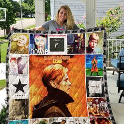 David Bowie Albums Cover Poster Quilt and Home Decor