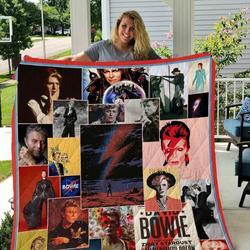 David Bowie Legends Blanket N2906 Quilt and Home Decor