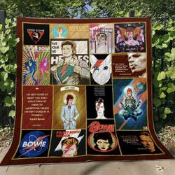 David Bowie V2 Blanket Th0107 Quilt and Home Decor