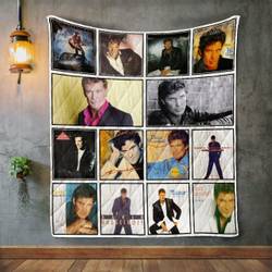 David Hasselhoff Quilt Blanket and Home Decor