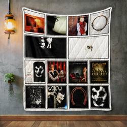 David J Album Covers Quilt Blanket and Home Decor