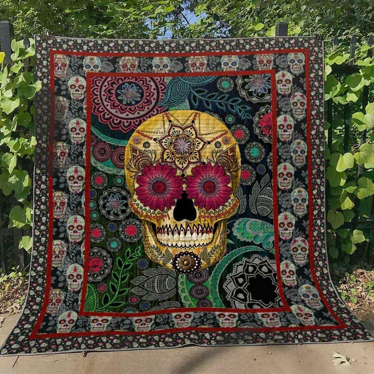 Day Of Death Dn280507 Quilt Blanket and Home Decor