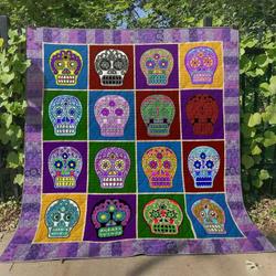 Day Of Death Nx280508 Quilt Blanket and Home Decor