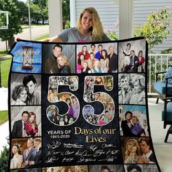 Days Of Our Lives Quilt Blanket and Home Decor
