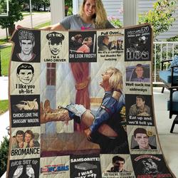 Dd  Dumb And Dumber  Jim Carrey Movies Quilt Blanket and Home Decor