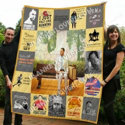 Dd  Forrest Gump Quilt Blanket and Home Decor