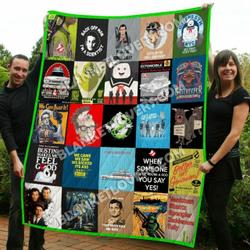 Dd Ghostbusters Quilt Blanket and Home Decor
