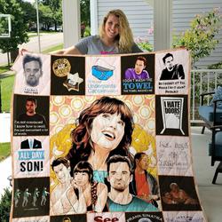 Dd New Girl Quilt Blanket and Home Decor