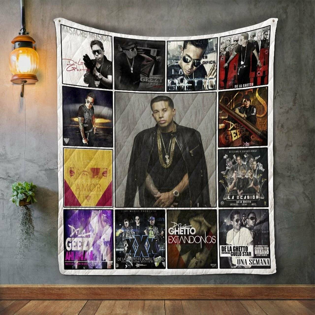 De La Ghetto Album Covers Quilt Blanket and Home Decor