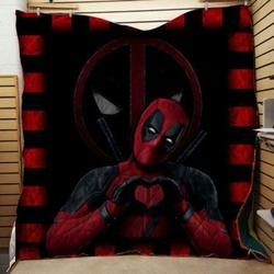 Deadpool Quilt V10 Design By Exrain and Home Decor