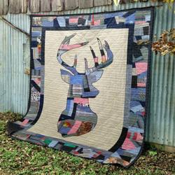 Dear Head Quilt Blanket Qq26  Quilt and Home Decor