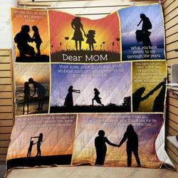 Dear Mom Quilt Blanket  Quilt and Home Decor