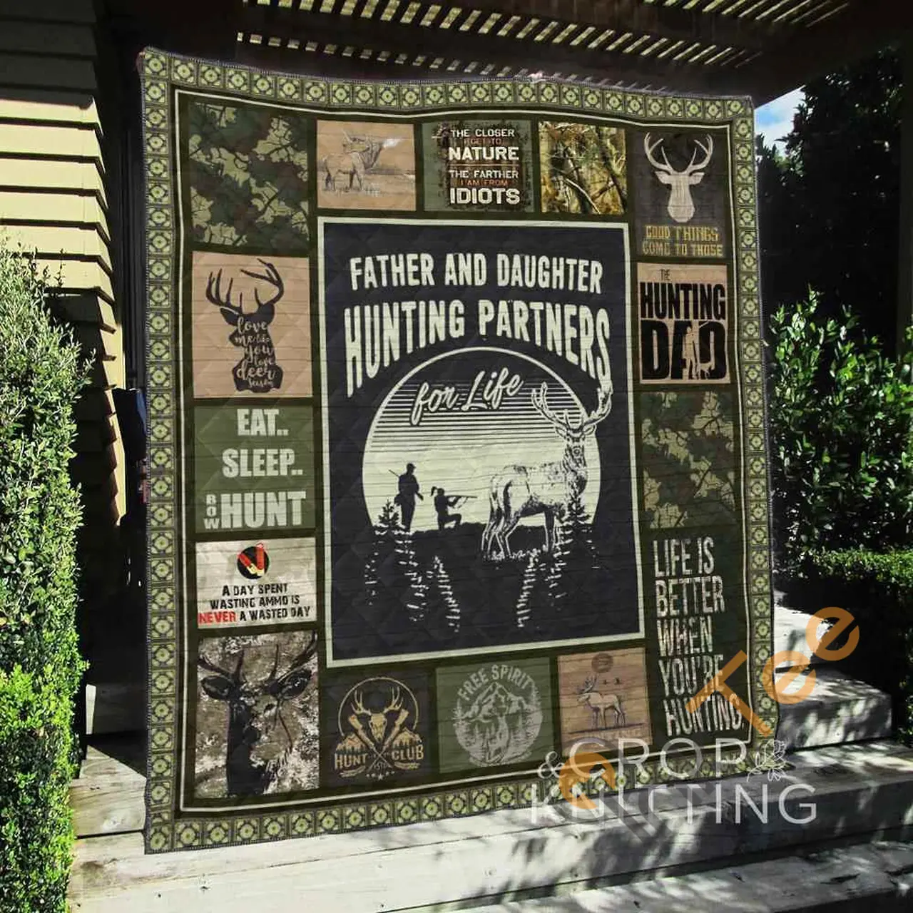Deer 1 Blanket TH1307 Quilt and Home Decor