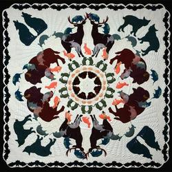 Deer Bison Cla1510100Q Quilt Blanket and Home Decor