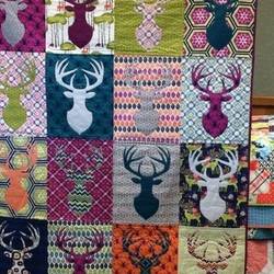 Deer Cla010753 Quilt Blanket and Home Decor