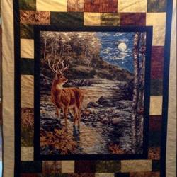 Deer Cla1910158Q Quilt Blanket and Home Decor