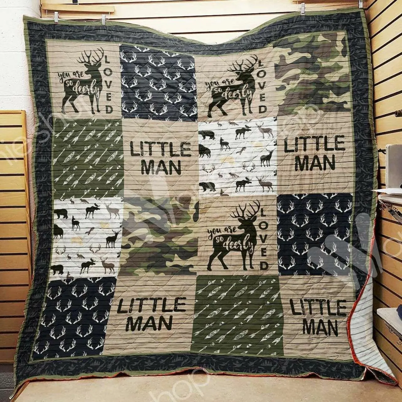 Deer Cld190723 Quilt Blanket and Home Decor