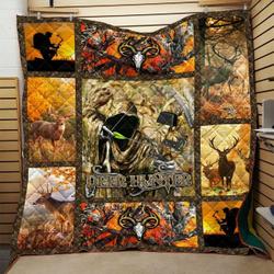Deer Hunting Quilt Blanket Dhc0910610Vt and Home Decor