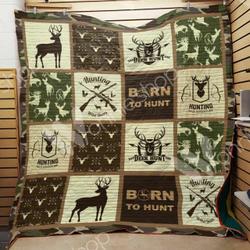 Deer Hunting Quilt Blanket Dhc1102549Td and Home Decor