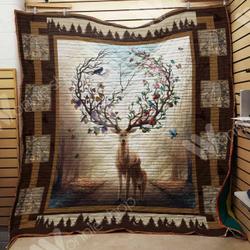 Deer Hunting Quilt Blanket Dhc1102561Td and Home Decor