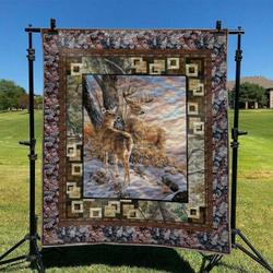 Deer Hur Quilt ag and Home Decor