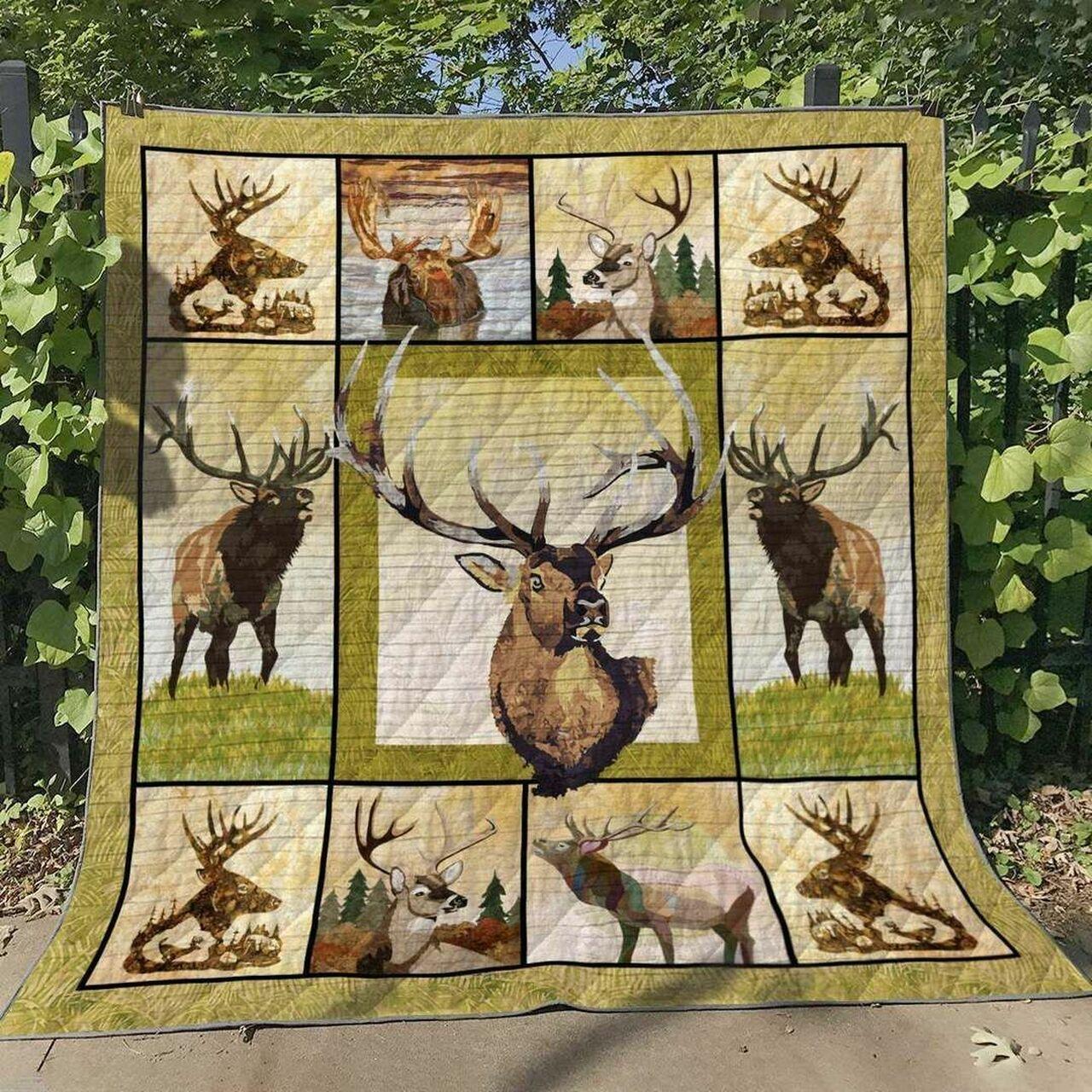 Deer Hur Quilt Bevrta and Home Decor
