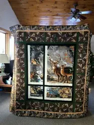Deer Hur Quilt Cysihy and Home Decor