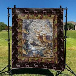 Deer Hur Quilt Cysivz and Home Decor