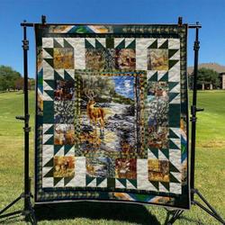 Deer Hur Quilt pt and Home Decor