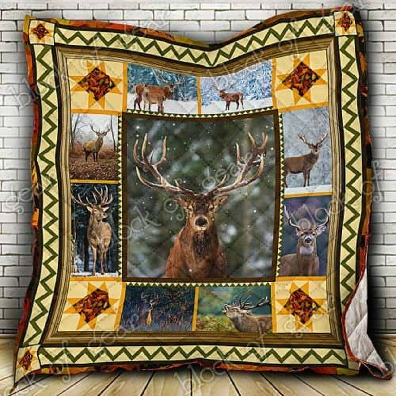 Deer Is My Spirit Animal Cl18100215Mdq Quilt Blanket and Home Decor