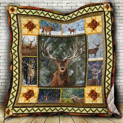 Deer Is My Spirit Animal Cl18100215Mdq Quilt Blanket and Home Decor
