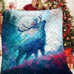 Deer Jfj Quilt Tys and Home Decor