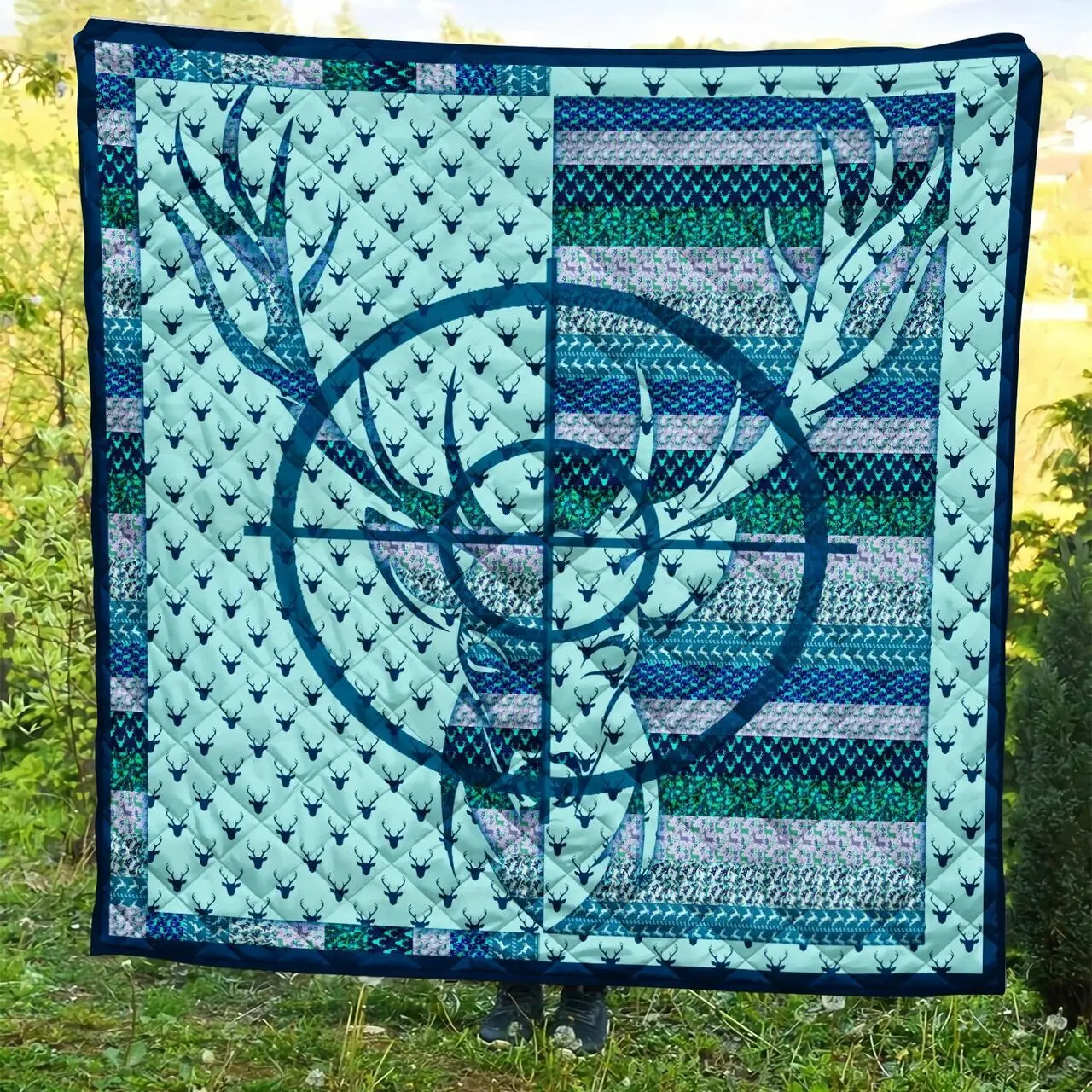 Deer Quilt Blanket BBB280434SM and Home Decor