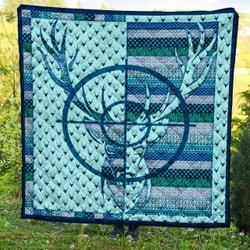 Deer Quilt Blanket BBB280434SM and Home Decor