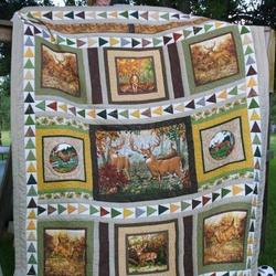 Deer Quilt Blanket Dhc04012056Td and Home Decor