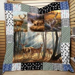 Deer Quilt Planket  Quilt and Home Decor