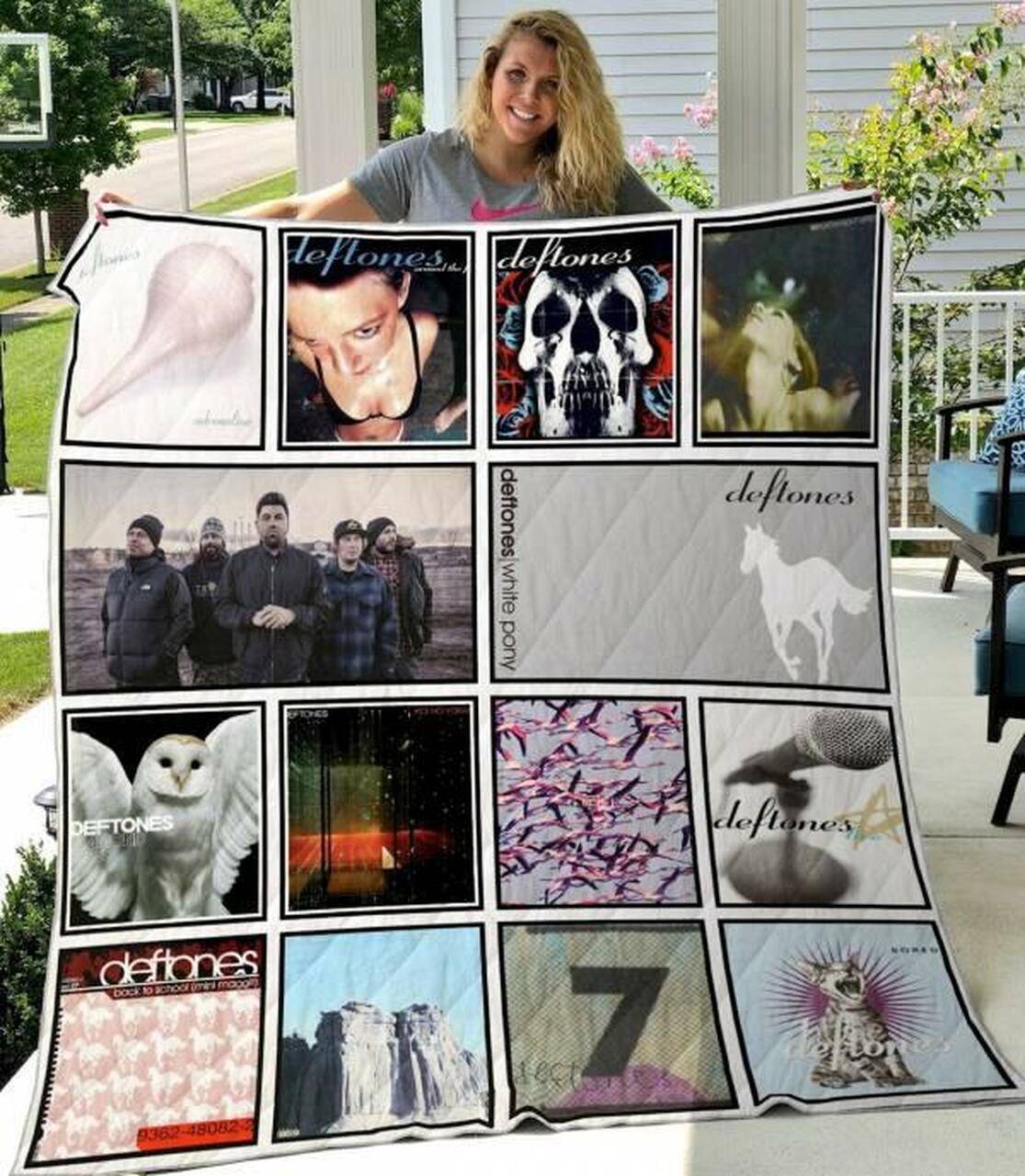 Deftones Quilt Blanket M100608 Quilt and Home Decor