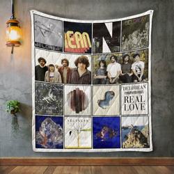 Delorean Album Covers Quilt Blanket and Home Decor