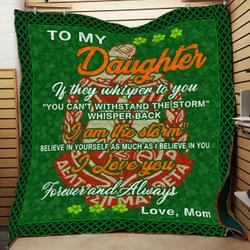 Delta Sigma Theta - Daughter Gift Of Mom Quilt and Home Decor