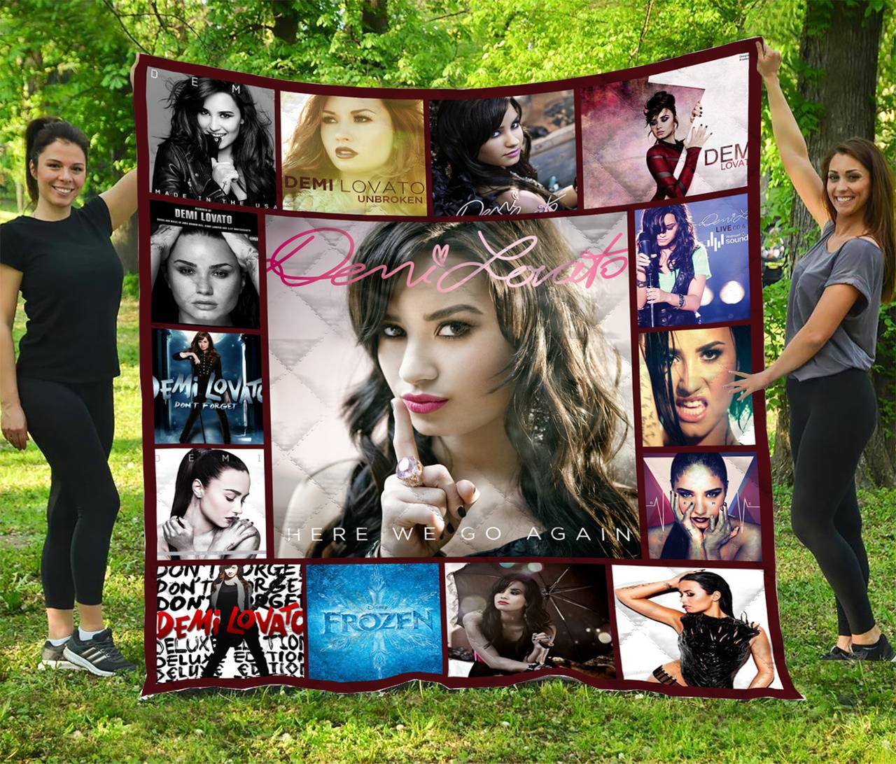 Demi Lovato H89 - Quilt and Home Decor