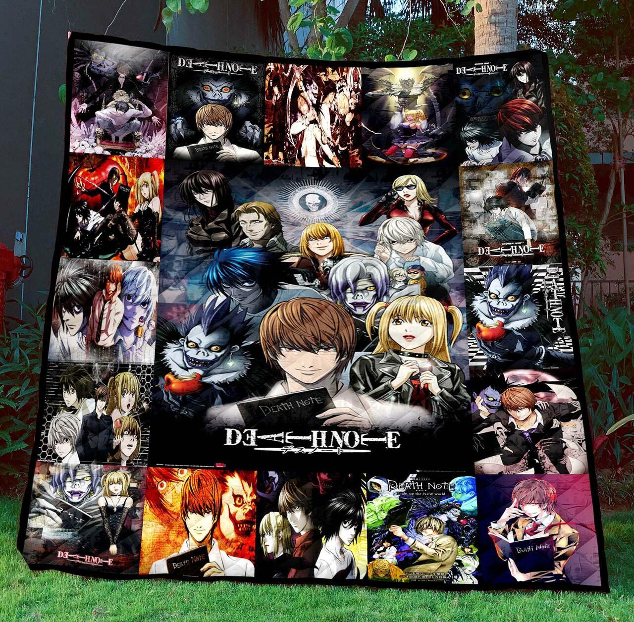 Deno Tml310703 Death Note Quilt Blanket Quilt and Home Decor