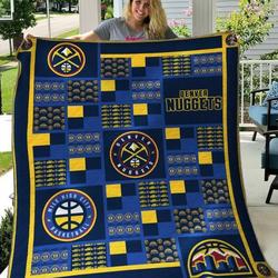 Denver Nuggets Quilt Blanket B200616  Quilt and Home Decor