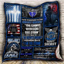 Deputy Sheriff Ah Quilt Derqhw and Home Decor