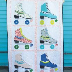 Derby Girls Rule Quilt Blanket Bn14  Quilt and Home Decor