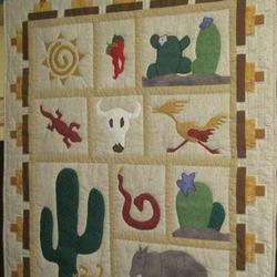 Desert Clp200623 Quilt Blanket and Home Decor