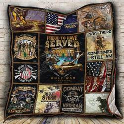 Desert Storm Veterans Quilt P554  Quilt and Home Decor