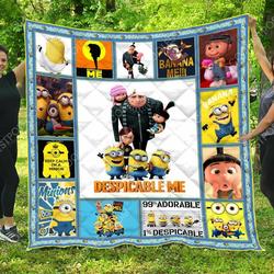 Despicable Me  Quilt Blanket and Home Decor