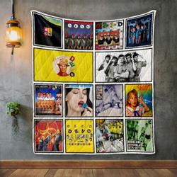 Devo Album Covers Quilt Blanket and Home Decor
