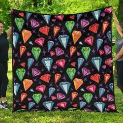 Diamond Colorful Cl12100221Mdq Quilt Blanket and Home Decor